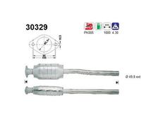 83 KW 113 CV CATALIZZATORE PER Renault Laguna I B56, 556 2.0