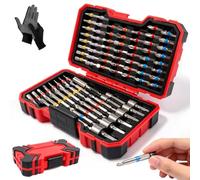 83-Piece S2 Driver Bit Set - One Organised Kit for Everyday DIY (1Set) | 83-Piece Screwdriver Bit Set, S2 Steel, Colour-Coded & Storage Case, Compact, for Electronic Devices, Furniture, Car Repair
