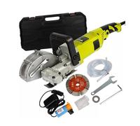 8300W Elettrico Wall Chaser Groove Slotting Machine Macchina for il taglio di muri in mattoni Taglierina for calcestruzzo in acciaio Sega circolare Utensile elettrico Per uso fai da te(160mm 8300W)