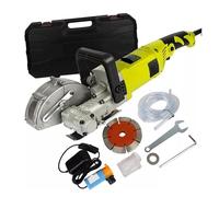 8300W Elettrico Wall Chaser Scanalatura Macchina for il taglio del muro di mattoni Taglierina for calcestruzzo in acciaio Sega circolare Utensile elettrico Facile da usare per principianti e professio