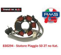 830294 - Statore Completo 6 Poli - 4 Fili per Piaggio Zip 50 no Kat dal 1992