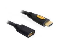 Delock Liebelungskabel HDMI ad alta velocità con Ethernet 1M