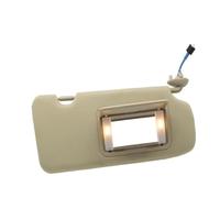 83280-TG7-A12ZB 83230-TLA-A12ZA Parasole anteriore sinistro/destro for auto con luce compatibile con Honda Pilot 2016-2022 Ridgeline 17-2021(Beige Left)