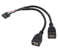 83292 Cavo USB 2.0 0,2 m Nero Connettore Colore: Nero DELOCK