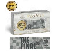 83313 - HARRY POTTER - SILVER PLATED TICKET - QUIDDITCH WORLD CUP