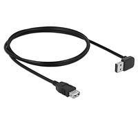 DeLOCK 1m USB 2.0-A - USB 2.0-A cavo USB USB A Nero (DeLOCK EASY-USB - USB forlngerkabel) NEW