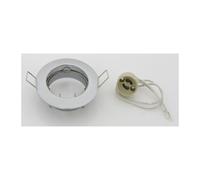83809 Q.TA' 10 FARETTO INCASSO FISSO P/LED GU10 CROMO