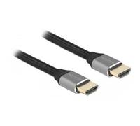 Delock Cavo HDMI Ultra High Speed 48 Gbps 8K 60 Hz grigio 2 m certificato NEW