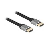 Delock Cavo HDMI Ultra High Speed 48 Gbps 8K 60 Hz grigio 3 m certificato NEW