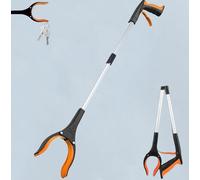 84 cm Raccoglitori per lettiere per adulti che aiutano ad afferrare le mani per disabili anziani aiuti per la vita quotidiana Reacher Grabber per piegare, raccogliere bastoni, aiuto per disabilità