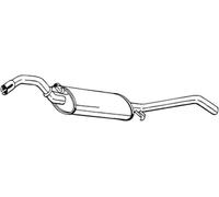 Bosal Silenziatore posteriore 107 CV per VW Jetta II 19E 1G2 165 1.8 KW 79 CV 10