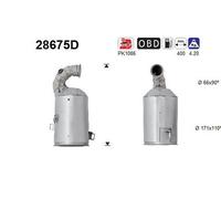 84 KW 114 CV CATALIZZATORE PER Citron Berlingo Multispace B9 1.6 HDi 115