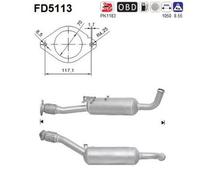 66 KW 90 CV FAP PER Vauxhall Vivaro A FURG X83 2.0 CDTi
