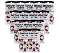 84 Rayovac Extra Advanced Misura 312 Mf Pr41 Acustici 1.45V Zinco-Aria