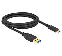 Delock Cavo USB SuperSpeed (USB 3.2 Gen 1) da Tipo-A a USB Tipo-C 2 m