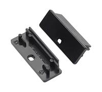 84300002 Mascherine per profili LED nero ABS Pz.: 20 WIDE24 TOPMET