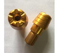 8436 Coppia Pesi Stabilizzatori Manubrio Oro Adattabili Yamaha