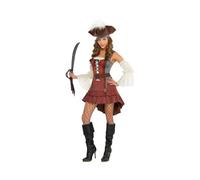 (844582-55) Adult Ladies Castaway Pirate Costume (Large)