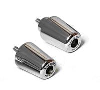 8454C - COPPIA TERMINALI MARCA BUZZETTI NUOVA VESPA PRIMAVERA 50-125-150CC 4 TEM