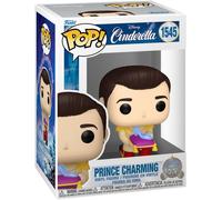 Cinderella 75th Anniversary Pop Disney Vinile Figura Prince C 9 Cm Funko
