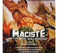 8457116 Audio Cd Francesco De Masi - Maciste Nelle Miniere Di Re Salomone/La Riv