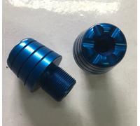 8484 Coppia Pesi Stabilizzatori Manubrio Blu Adattabilia Kawasaki