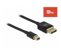 Delock 903127762 Displayport To Mini Displayport 1.4 Cable Displayport Cable 2 M Oro