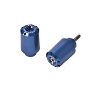 8496 - terminali contrappesi manubrio alluminio COLORE BLU