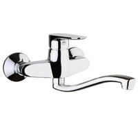 rubinetto lavello a muro miscelatore Fiore serie Kevon monocomando