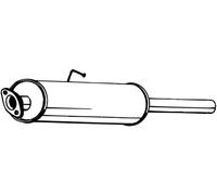 Bosal Silenziatore centrale 154-133 per Ford Transit 2.5 Di