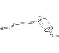 89 CV SILENZIATORE POSTERIORE PER SEAT Ibiza I 21A 1.5i KW 65 CV 89