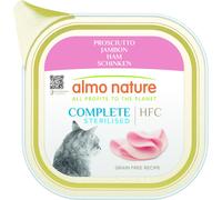 Almo Nature Cat HFC Complete Sterilized Prosciutto - Vaschetta Da 85 Gr - CONFEZIONE RISPARMIO