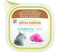 Almo Nature Cat HFC Complete Sterilized Angus Irlandese - Vaschetta Da 85 Gr - CONFEZIONE RISPARMIO