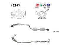 85 KW 115 CV CATALIZZATORE PER BMW 3 E36 318i