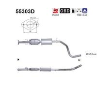 Catalizzatore DFC FIAT BRAVO 1.9TD MJTD 1910 cc 66 Kw / 90 cv 192B5000 2/07>