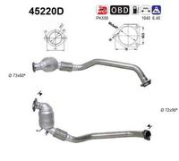 85 KW 116 CV CATALIZZATORE PER BMW 3 Touring E46 318d
