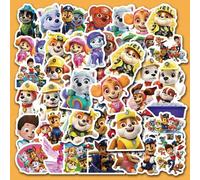85 pezzi Adesivi carini e cool di PAW Patrol, adesivi in PVC per decorazione di telefono, skateboard, valigia, frigorifero, graffiti, regalo per ragazzi e ragazze Tagli UnicaPolicloruri di vinile