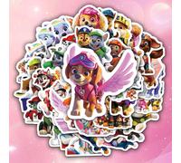 85 pezzi Adesivi divertenti e carini con i personaggi di PAW Patrol, decorazioni creative per album, valigie, chitarre, astucci e regali per bambini e bambine Policloruri di vinile