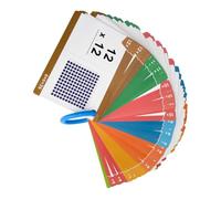 85 Pezzi Carte Didattiche di Moltiplicazione per Matematica | Stampa HD Nitida, Riutilizzabili e Portatili, per Attività a Scuola e Apprendimento Domestico