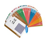 85 Pezzi Carte Flash per Moltiplicazione Matematica Cancellabili | Carta Patinata, Stampa HD Nitida, per Attività in Apprendimento Domestico, Formato Portatile Versatile