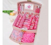 850 pezzi - Nuovo set di accessori per capelli, combinazione di accessori dolci e alla moda per ragazze, regalo perfetto per feste e vacanze per sorelle, amiche e famiglia PianteABS