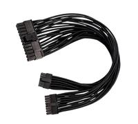 850G 24Pin(16p+12p) Flexible Silicone Module Power Supply Cable 20/50cm for Stable PC Connection Flexible PVC Computer Cable