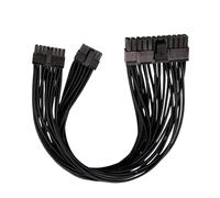 850G 24Pin(16p+12p) Flexible Silicone Module Power Supply Cable 20/50cm for Stable PC Connection Flexible PVC Computer Cable
