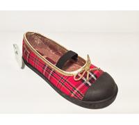 8522 GRUNLAND PANTOFOLA BAMBINA SCOZZESE GIOVANE BASSA SUOLA IN GOMMA GRÜNLAND