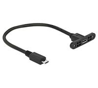 85245 Cavo USB 2.0 USB B Micro Femmina, Micro USB-B Maschio 0,25m DELOCK