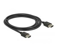 Cavo HDMI Delock 85294 2 m 8K Ultra HD 48 Gbps Nero