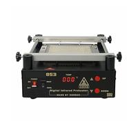 853 Stazione di preriscaldamento antistatica Display digitale Pulsante Impostazione temperatura Stazione dissaldante Piastra riscaldante 12 * 12 cm Componenti di riscaldamento