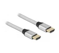 Delock Ultra High Speed HDMI Kabel 48 Gbps 8K 60Hz grigio zertifiziert 85366