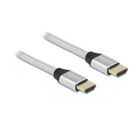 85367 cavo HDMI 2 m HDMI tipo A (Standard) Argento argento, 2 m, HDMI tipo A (Standard), HDMI tipo A (Standard), Compatibilità 3D, 48 Gbit/s, Argento