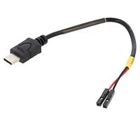 85394 Cavo USB C-Spina, connettori angolati 1pin x2 0,1m DELOCK
